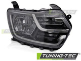 Fari Anteriori BLACK Lato Destro TYC per DACIA DUSTER II 17-21