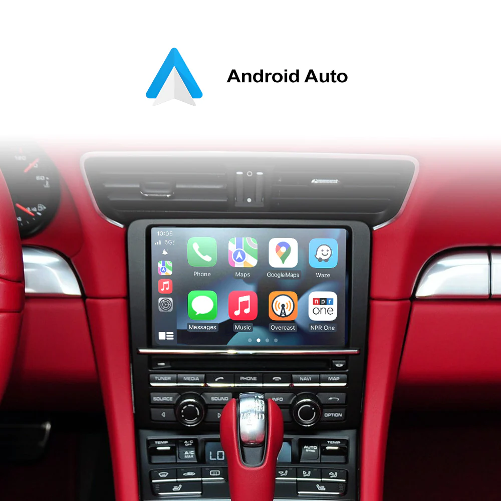 Wireless CarPlay Android Auto MMI Interface Adapter Prime Retrofit Kit Porsche 911 Bosxter Cayman Macan Cayenne Panamera PCM3.1 PCM4.0