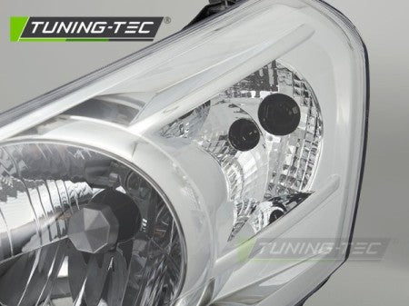 Fari Anteriori CHROME Lato Sinistro TYC per CITROEN JUMPY PEUGEOT EXPERT FIAT SCUDO 07-16