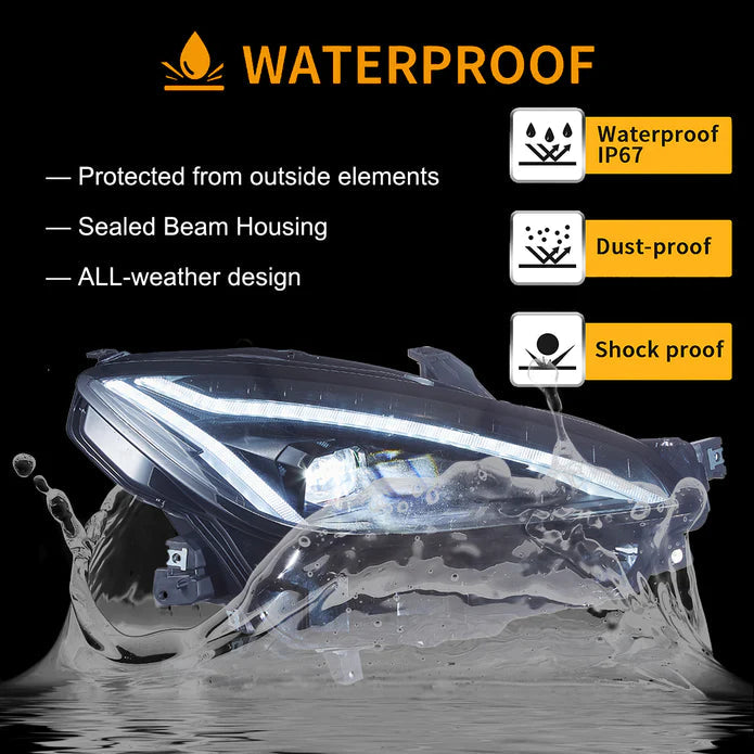 Fari Anteriori VLAND LED per Toyota GR86 e Subaru BRZ 2nd Gen ZN8/ZD8 2022-2024 guida a sinistra