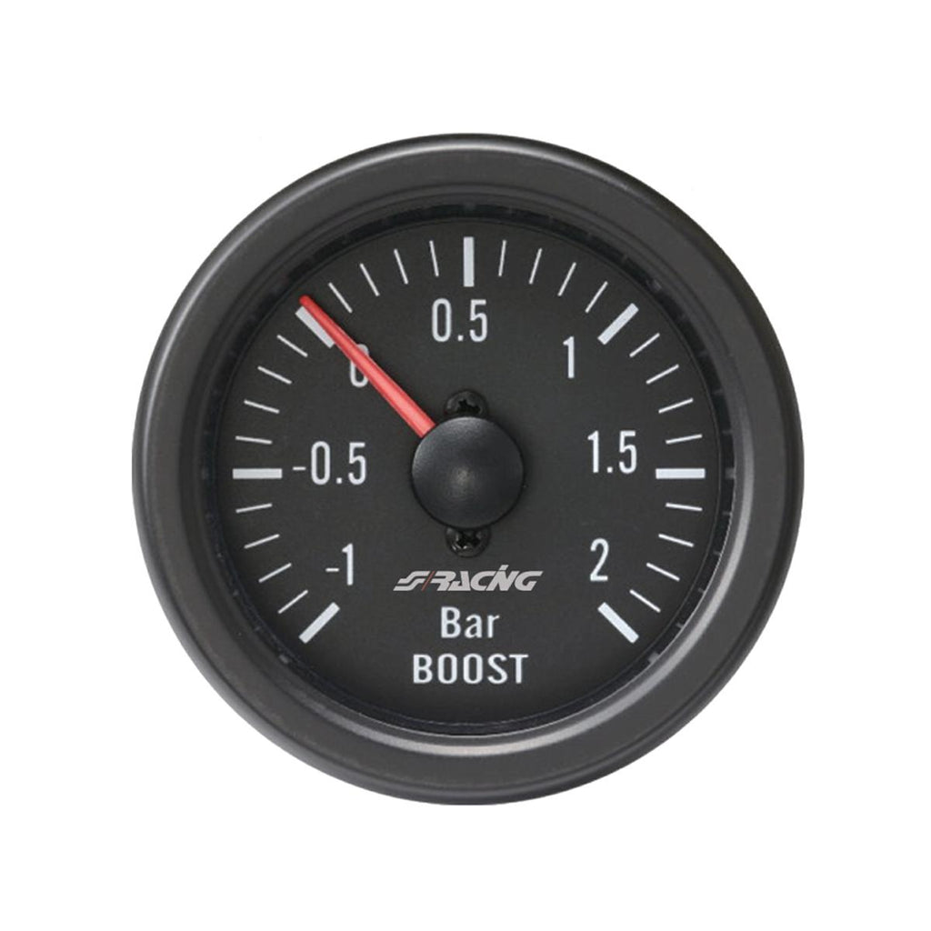 Manometro pressione turbo Black line