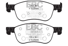 Carica l'immagine nel visualizzatore di Gallery, Pastiglie Freni Sportive EBC Gialle Anteriore FORD Fiesta (Mk8) 1.0 Turbo Cv 100 dal 2017 al 2022 Pinza ATE Diametro disco 262mm
