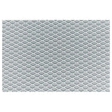 Griglia universale in alluminio 125x20 cm maglia stretta