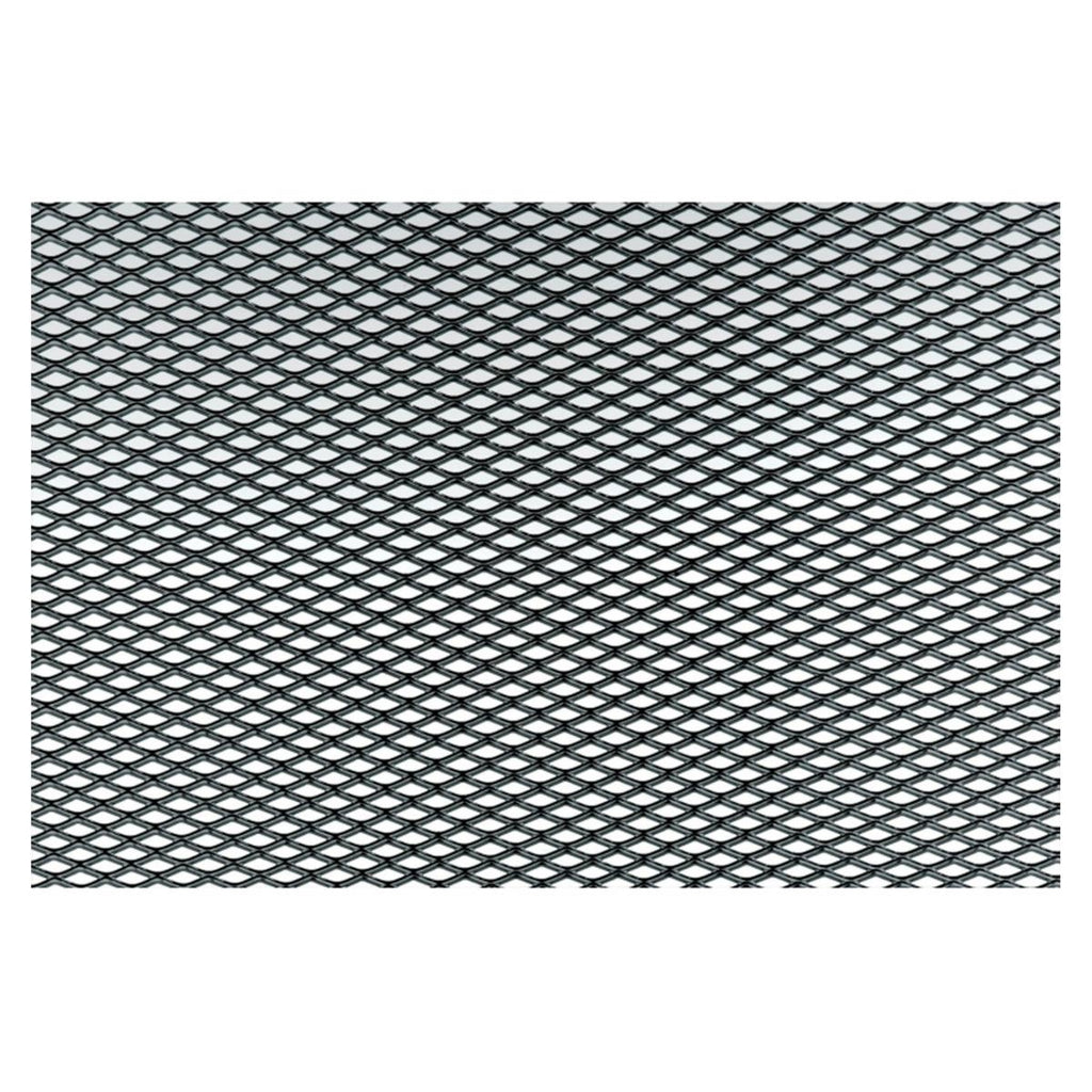 Griglia universale in alluminio nera 110x20 cm maglia stretta outlet