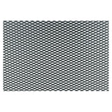 Griglia universale in alluminio nera 110x20 cm maglia stretta outlet