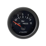 Manometro pressione olio Black line