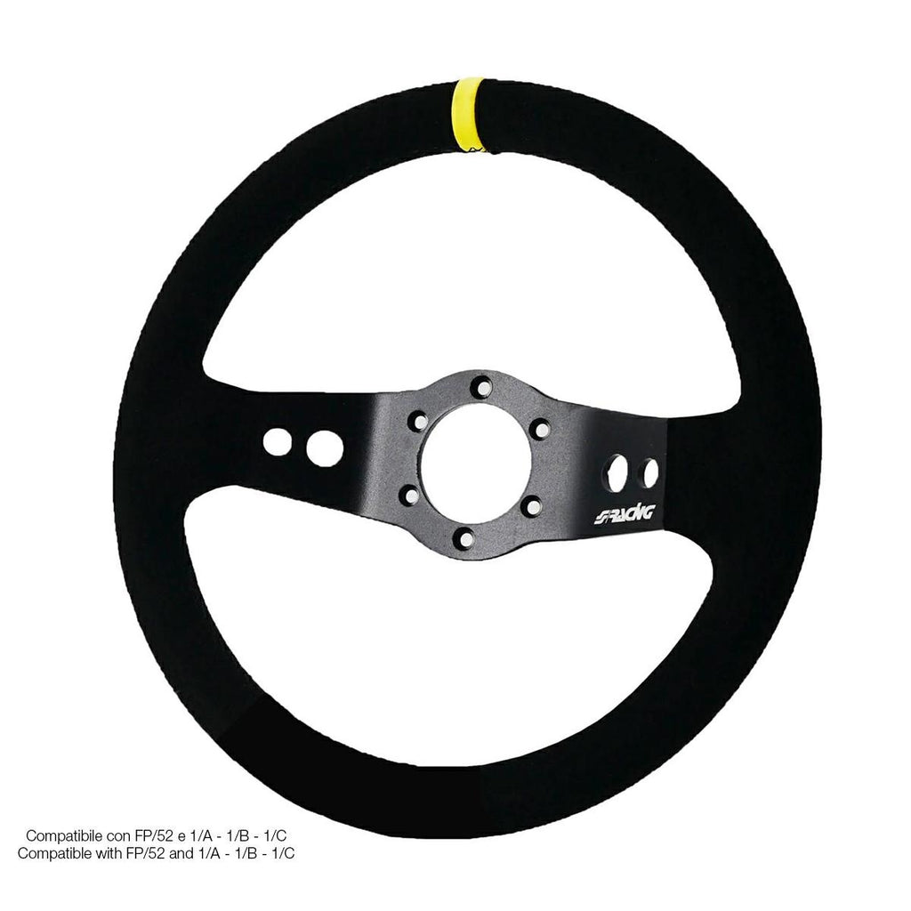 Volante Sportivo UniversaleRally nero