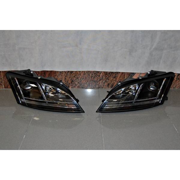 Fari Anteriori Day Light De Dia Audi TT 06-09 Xenon DRL Black