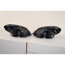 Load image into Gallery viewer, Fari Anteriori Day Light Mercedes Classe C W204 '07-'10 Black Lampeggiante Led