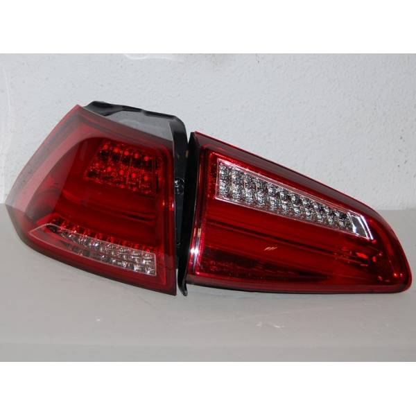Fanali Posteriori Volkswagen Golf 7 2013 Led Red Cardna