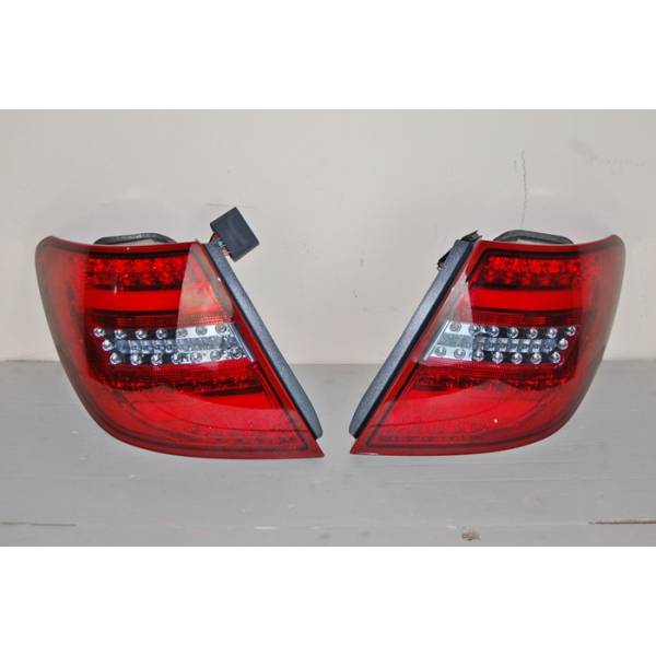 Fanali Posteriori Cardna Mercedes Classe C W204 2011-2014 Led Red Clear