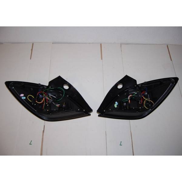 Fanali Posteriori Cardna Opel Astra H 3 Porte 04-08 Led Black