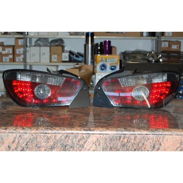 Fanali Posteriori Seat Ibiza '08 3 Porte Led Smoked