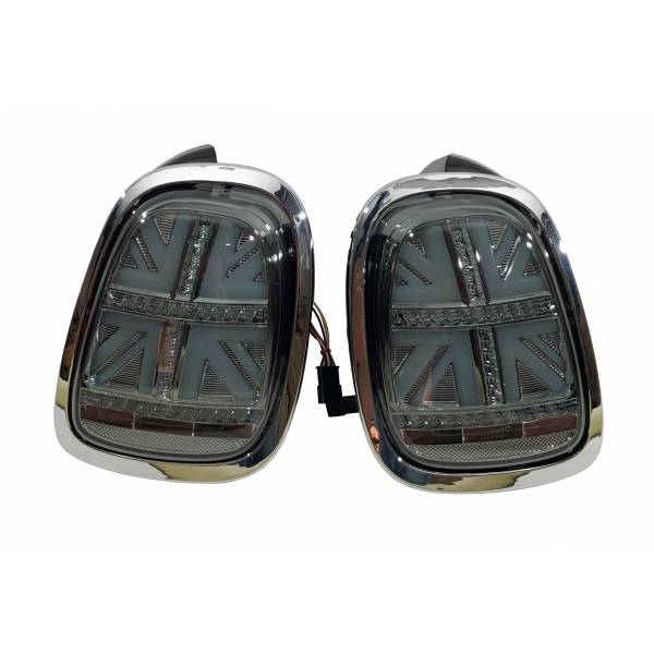 Fanali Posteriori Posteroiri Mini F55 / F56 / F57 2014-2017 Led lampeggiante Red / Smoked