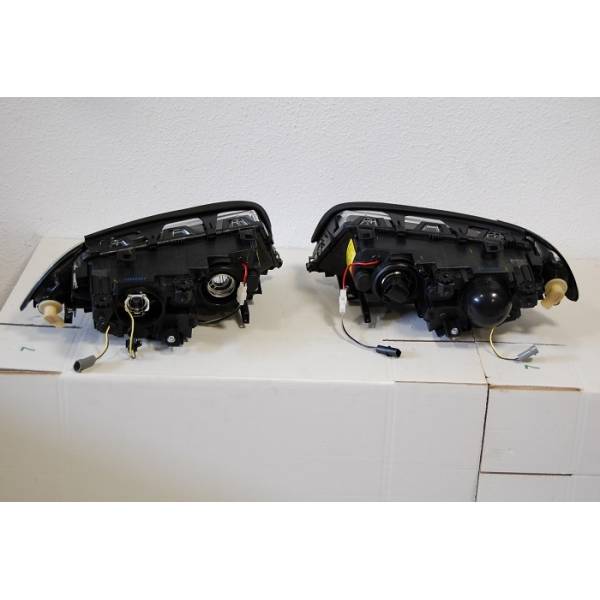 Fari Anteriori Angel Eyes BMW Serie 3 E46 '98 2P. Black