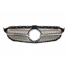 Load image into Gallery viewer, Griglia Mercedes Classe C W205 2014-2018 conversione in Diamond Chromed