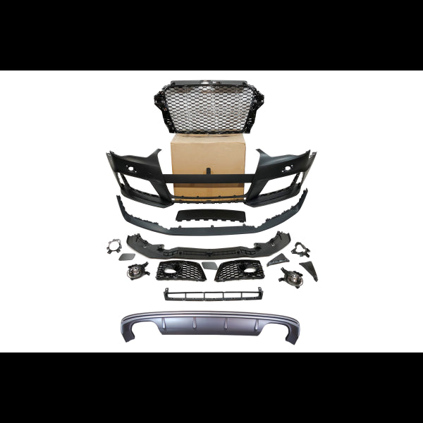 Body Kit Audi A3 8V 13-15 Sportback conversione in RS3 II
