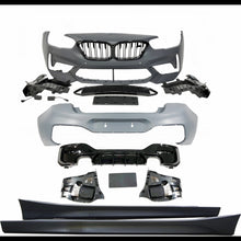 Load image into Gallery viewer, Body Kit BMW Serie 1 F20 LCI M2 Competition 2 Uscite doppio Nero lucido