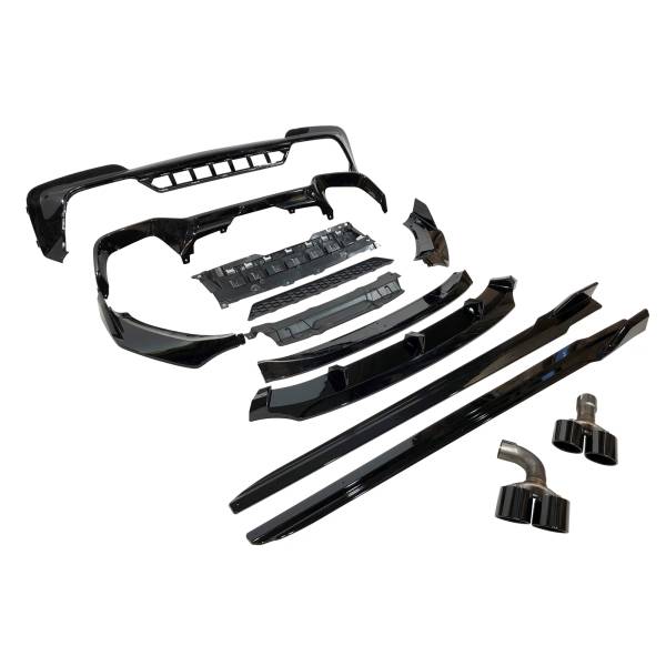 Body Kit BMW X3 G01 2018-2021 M Performance Nero lucido