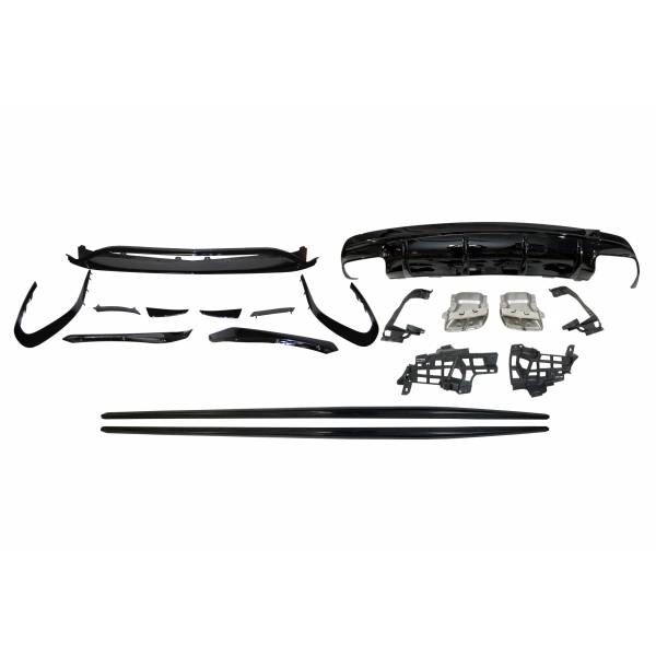 Body Kit Mercedes CLA W117 2016-2018 4D/SW Style Facelift conversione in A45