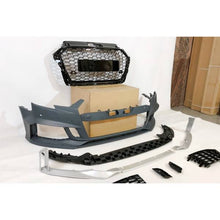 Carica l'immagine nel visualizzatore di Gallery, Paraurti Anteriore Audi A3 2016-2019 Sportback conversione in RS3