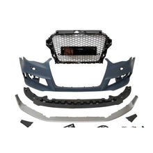 Carica l'immagine nel visualizzatore di Gallery, Paraurti Anteriore Audi A3 8V 13-15 Sportback conversione in RS3