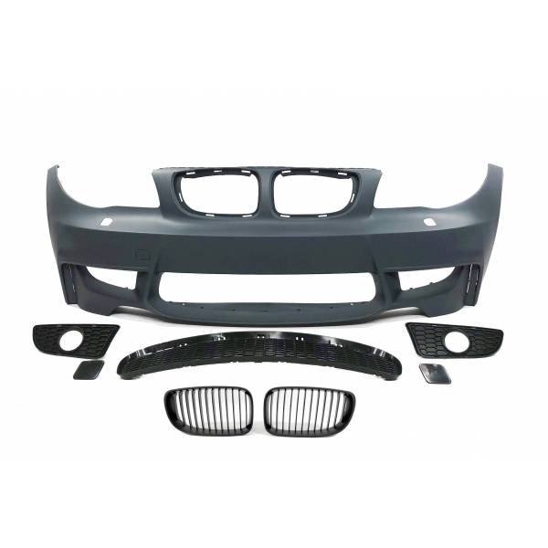 Paraurti Anteriore BMW Serie 1 E82 / E88 / E87 / E81 conversione in M1