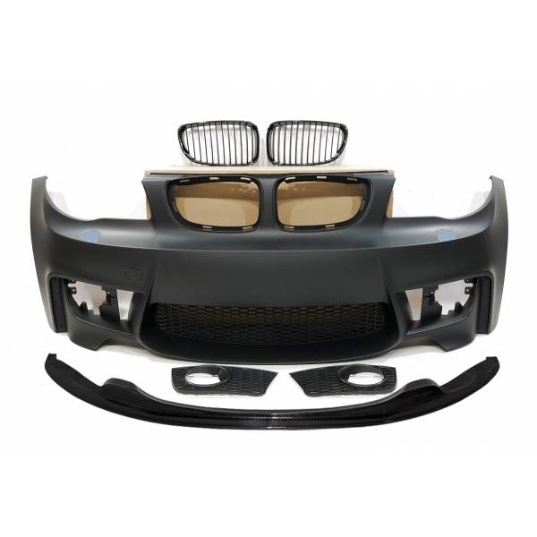 Paragolpes delantero BMW Serie 1 E81 E82 E87 E88 Pack M 05-11 con Paragolpes delantero BMW Serie 1 E81 E82 E87 E88 Pack M 05-11 con