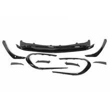 Load image into Gallery viewer, Lip Paraurti Anteriore Mercedes W117 Facelift 2017+ conversione in AMG A45 Nero lucido
