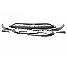 Load image into Gallery viewer, Lip Paraurti Anteriore Mercedes W117 Facelift 2017+ conversione in AMG A45 Nero lucido