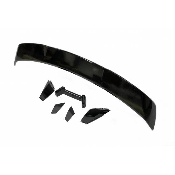 Spoiler Ford Mustang 15-19 conversione in GT500 Nero lucido
