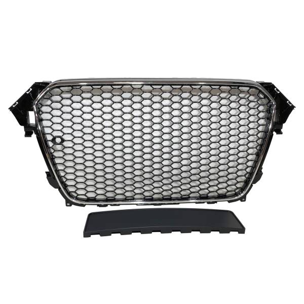 Griglia Sportiva Audi A4 2013-2016 conversione in RS Black chromed