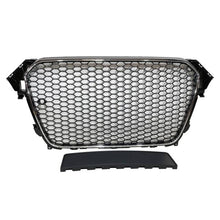 Load image into Gallery viewer, Griglia Sportiva Audi A4 2013-2016 conversione in RS Black chromed