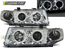 Carica l'immagine nel visualizzatore di Gallery, Fari Anteriori ANGEL EYES CHROME per SEAT LEON 1M/ TOLEDO 04.99-08.04