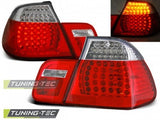 Fanali Posteriori LED Rossi Bianchi per BMW Serie 3 E46 05.98-08.01 SEDAN
