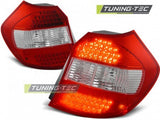 Fanali Posteriori LED Rossi Bianchi per BMW Serie 1 E87 04-08.07