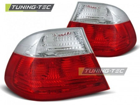 Fanali Posteriori Rossi Bianchi per BMW Serie 3 E46 04.99-03.03 COUPE