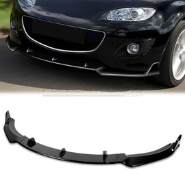 Lip Paraurti Anteriore Nero in Plastica ABS Mazda MX-5 NC