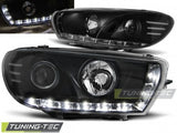 Fari Anteriori DAYLIGHT Neri per VW SCIROCCO 08-04.14