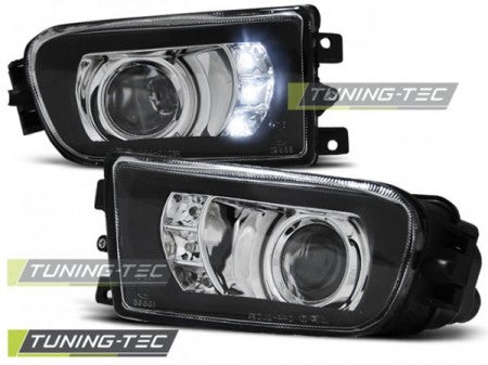 Fari Fendinebbia Neri LED per BMW Serie 5 E39 09.95-06.03 / Z3 96-02