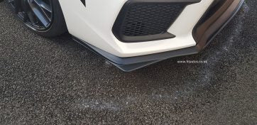 2018 Subaru STi WRX Final Edition Lip Spoiler anteriore V3