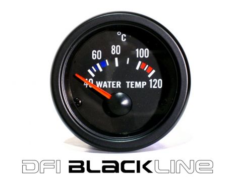 DFI Blackline Universal Manometro da 52mm - Temperatura Acqua (Celc)