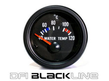 Load image into Gallery viewer, DFI Blackline Universal Manometro da 52mm - Temperatura Acqua (Celc)