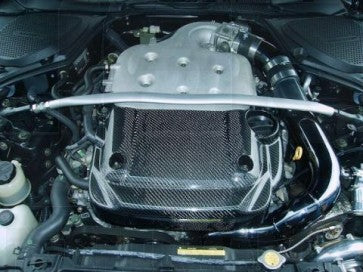 Nissan 350Z 03/- Z33 Cover Motore in Carbonio