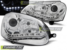 Load image into Gallery viewer, Fari Anteriori DAYLIGHT CHROME per VW GOLF MK5