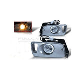 Fari Fendinebbia OEM Style Interno Chrome Lente Trasparente Honda Civic EG EJ