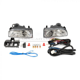 Fari Fendinebbia Interno Chrome Lente Trasparente Honda Prelude BB