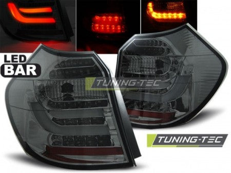 Fanali Posteriori LED BAR SMOKE per BMW Serie 1 E87/E81 09.07-11 LCI
