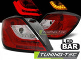 Fanali Posteriori per OPEL ASTRA H 03.04-09 3D Rossi Bianchi LED