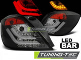 Fanali Posteriori per OPEL ASTRA H 03.04-09 3D Neri LED